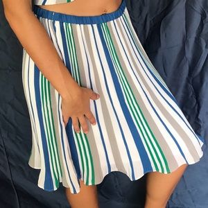 Striped Banana Republic Skirt